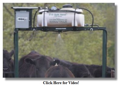Automated Fly Control for Cattle